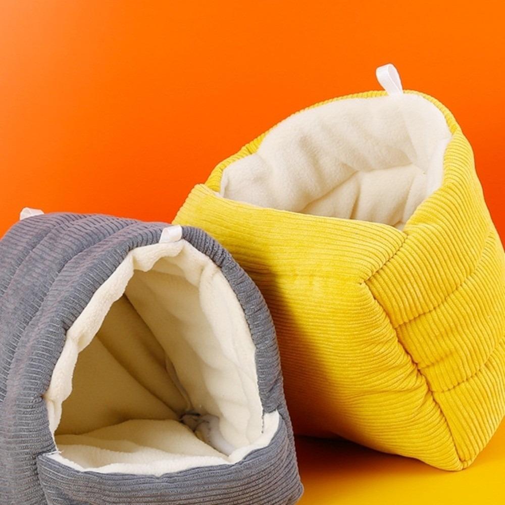 Warme Baumwolle Plüsch Papagei Nest Zelt Design Wellensittich Hängematte Neues Haustier Vogelbett Vogelschutzgebiet