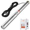 Bomba Sumergible para Pozos Profundos 1500W de Potencia 9.8 m³/h Caudal Máximo 108m Altura Máxima Bomba de Agua de Acero Inoxidable IP68 Impermeable con Caja de Control Externa para