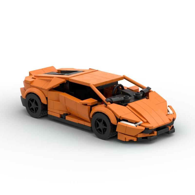 MOC Car Building Blocks Educational Assembly Model Toys For Boys Adults Children Christmas Gift