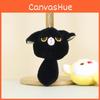 Adorable Plush Cat Keychain Cute Soft Stuffed Animal Bag Charm For Couples In Multiple Colors
