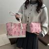 European and American fashion three-piece women's bag new simple and versatile travel one-shoulder crossbody handbag lightweight tote bag