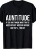 Auntie Attitude "Don't Mess with My Niece If You Don't Understand" T-Shirt - Fun Family Slogan, Vintage Men's Style, Short Sleeve Shirt with Auntie Gr