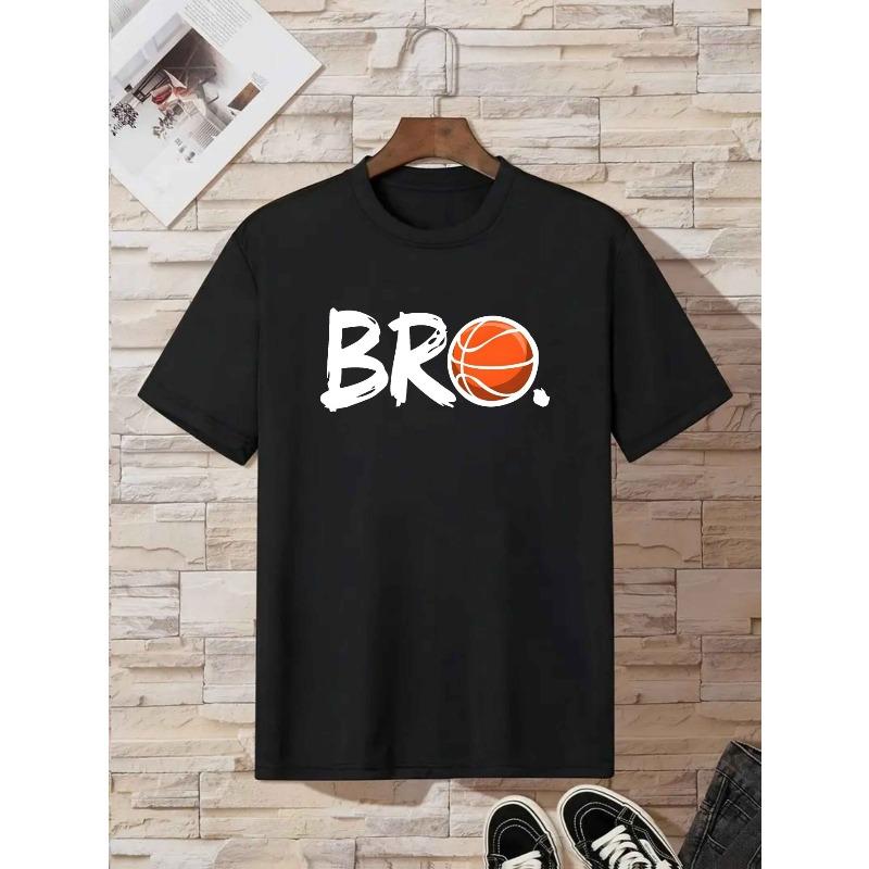 European sizes Children Boys  Printed Round Neck Top, Creative Fun Style BR Basketball Print Children s Clothing, Boys  T-Shirt Fashion Wear, Suitable 98cm