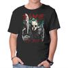 Unisex Crew Neck T-Shirt Time To Die Graphic Short Sleeve Casual Tee