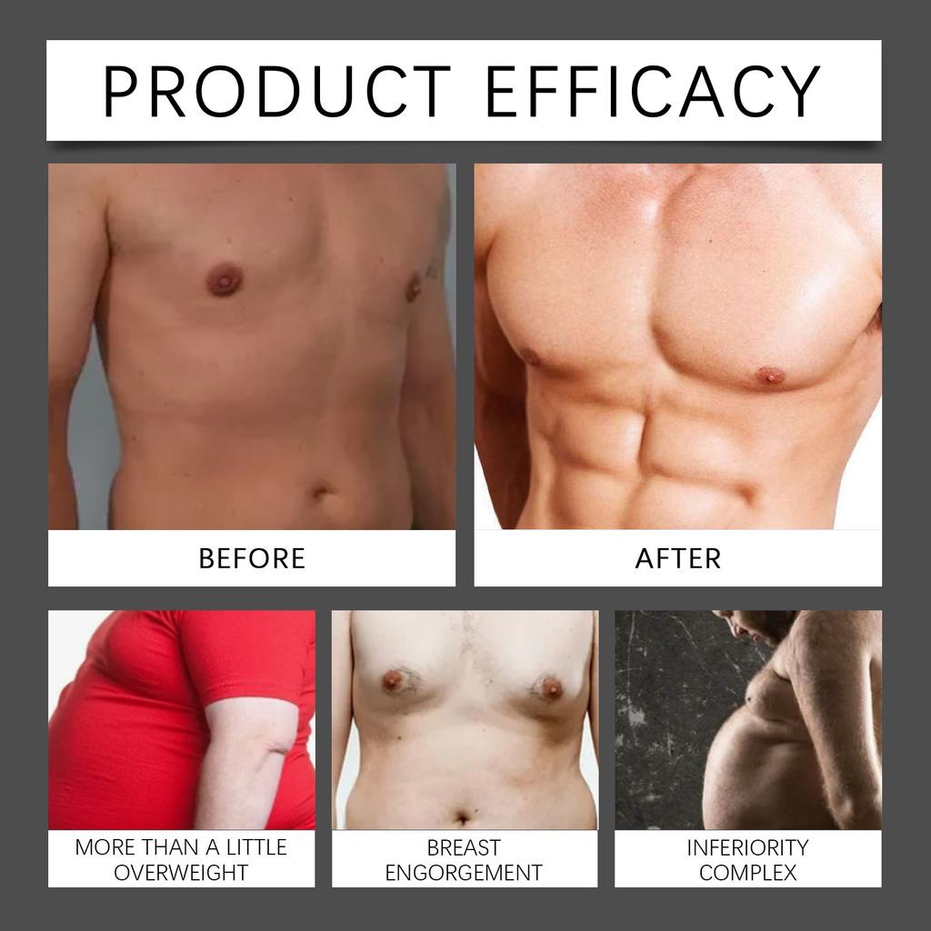 Men's Chest Firming Spray Gently Sculpts And Contours To Create Firmer Contours, Reduce Gynecomastia, And Create Firmer Chest Lines.50ML