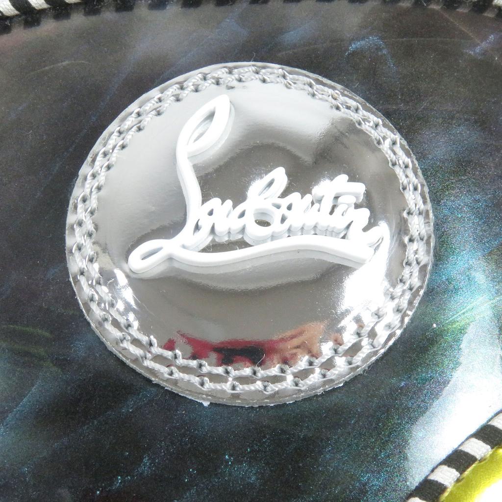 Nienoszone sneakersy Christian Louboutin LOU PIK PIK ORLATO FLAT skórzane męskie 44.5 Używane