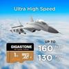 Carte mémoire - gigastone - game turbo max - 1 to - vitesse 100/90 mo/s - compatible 4k uhd