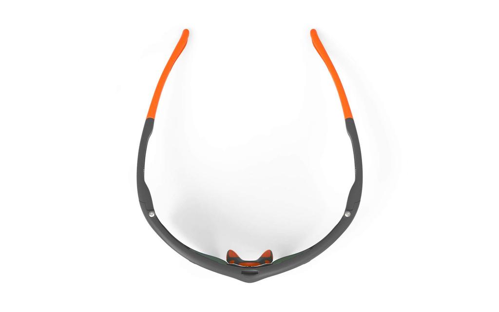 Tralix XL Lens Temple 52mm [RUDYPROJECT] Sunglasses, Orange, Width 134mm, Length 136mm, Height