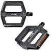 PROX Base 96 Bicycle Pedals Black Plastic Platform Boron Axle 9/16"