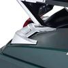 Chrome Silver ABS Saddlebag Lid Spoiler Cover (1 Pair) for Ha