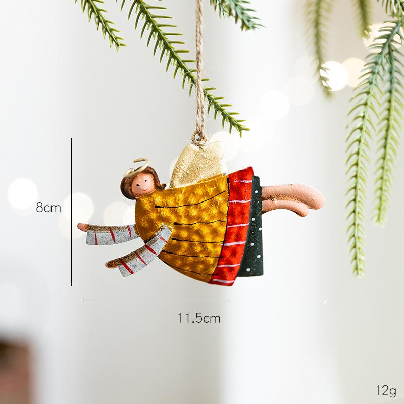 

Счастливого Нового года Смола Винтажные Рождественские Расписные Украшения Снежинка Сердце Звезда Подвесной Декор для Украшения Дома