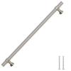 Möbelgriffe 5 Stück Silber 224 mm Edelstahl