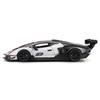 Bburago 1/24 Scale Lamborghini Essenza SCV12 White/Black Diecast Model Car (Finished Product) 18-28023