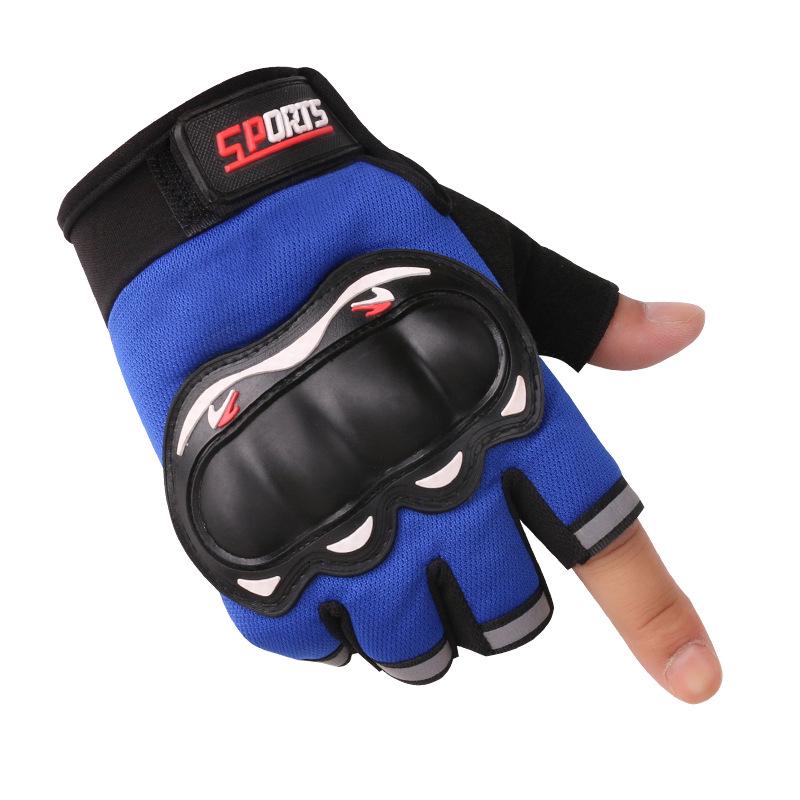 Hard Shell Non-Slip Full Finger Touchscreen Cycling & Motorcycle Gloves for Men & Women