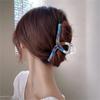 Nuovo Fermaglio per Capelli a Pinza Colore Sirena Trasparente Moda Donna Versione Coreana di Fermaglio per Capelli a Forma di Squalo Accessori per Capelli Ragazze
