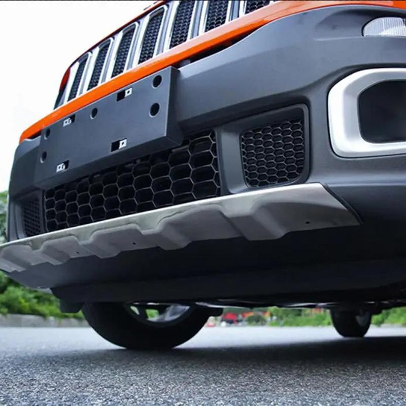 ABS Grille Insert Bumper Insert Cover Car Appearance Upgrade Replace OE Number 5XB62LXHAA For Jeep For Renegade