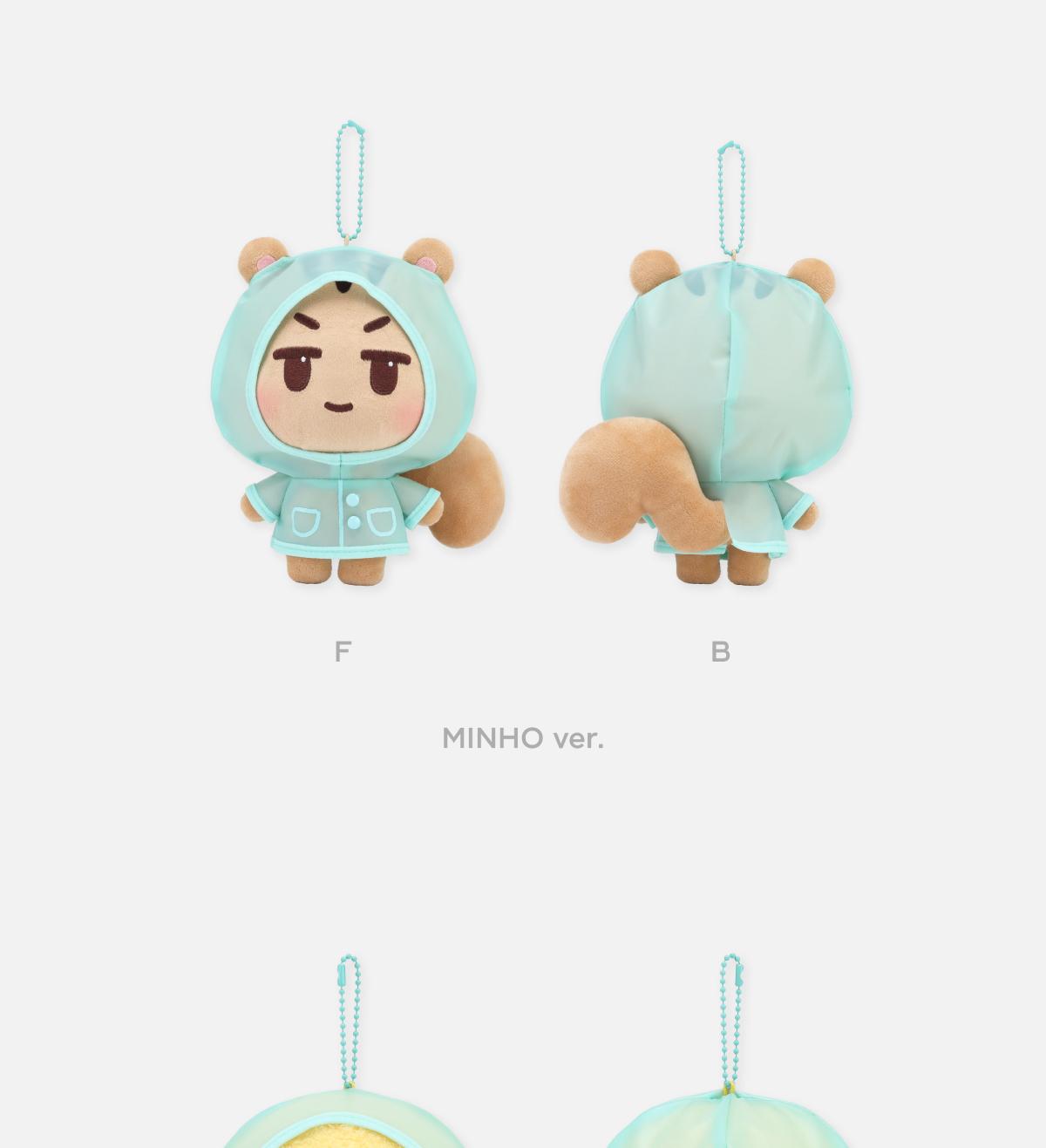 【SHINee】 VOICE POUCH&15CM DOLL(RAINCOAT) Shinee - 15CM DOLL (RAINCOAT VER.)