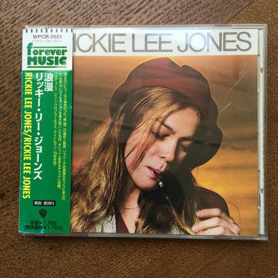 CD RICKIE LEE JONES - Rickie Lee Jones WPCR2551 Warner Bros. Re 1997 Japan Obi Rock