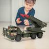 1:55 Mini Military Missile Car RC Vehicle Model Educational Children Toy (Green)