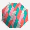 1pc Abstract Pattern Automatic Open/close, All-Season Portable Folding Umbrella, Travel, Everyday, Formal Events - Compact Luxury Parasol, Outdoor Acc