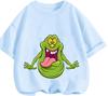 Summer Kids Crew Neck Short Sleeve T Shirt Ghostbusters Classic Cartoon Print Casual School Daily Wear Boys Girls 3 14 Yearss