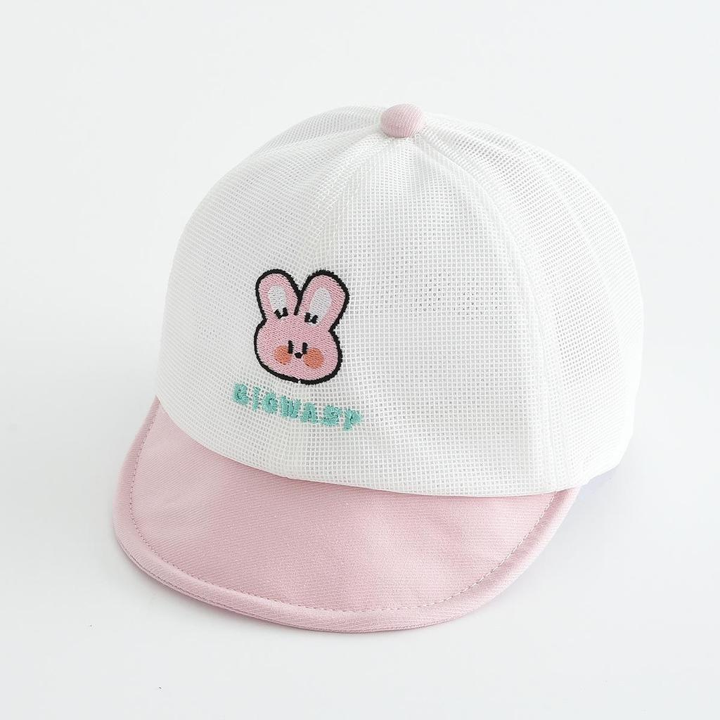 Adorable Cartoon Mesh Sun Hat for Kids