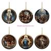 Shatterproof Scene Hanging Decoration Light Christmas Car Home Accessory