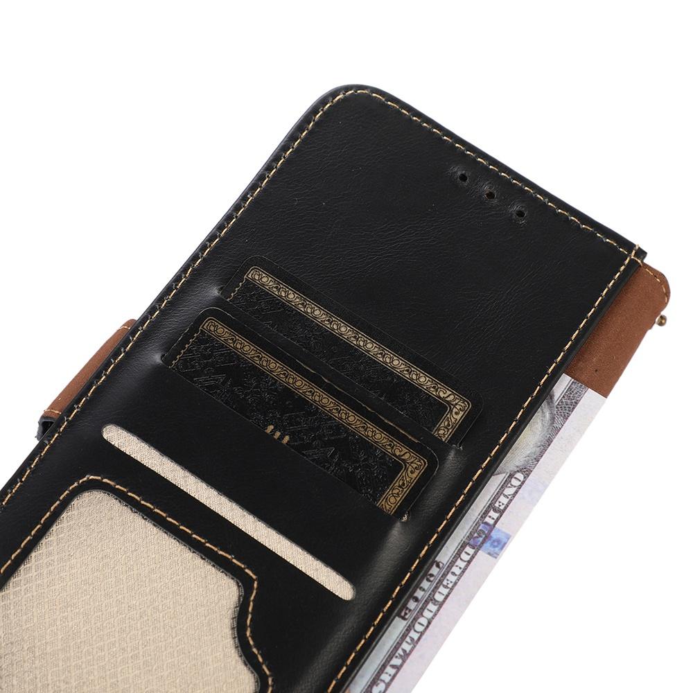 For Xiaomi Poco X7 Pro 5G Case RFID Blocking Genuine Cow Leather Wallet Phone Cover