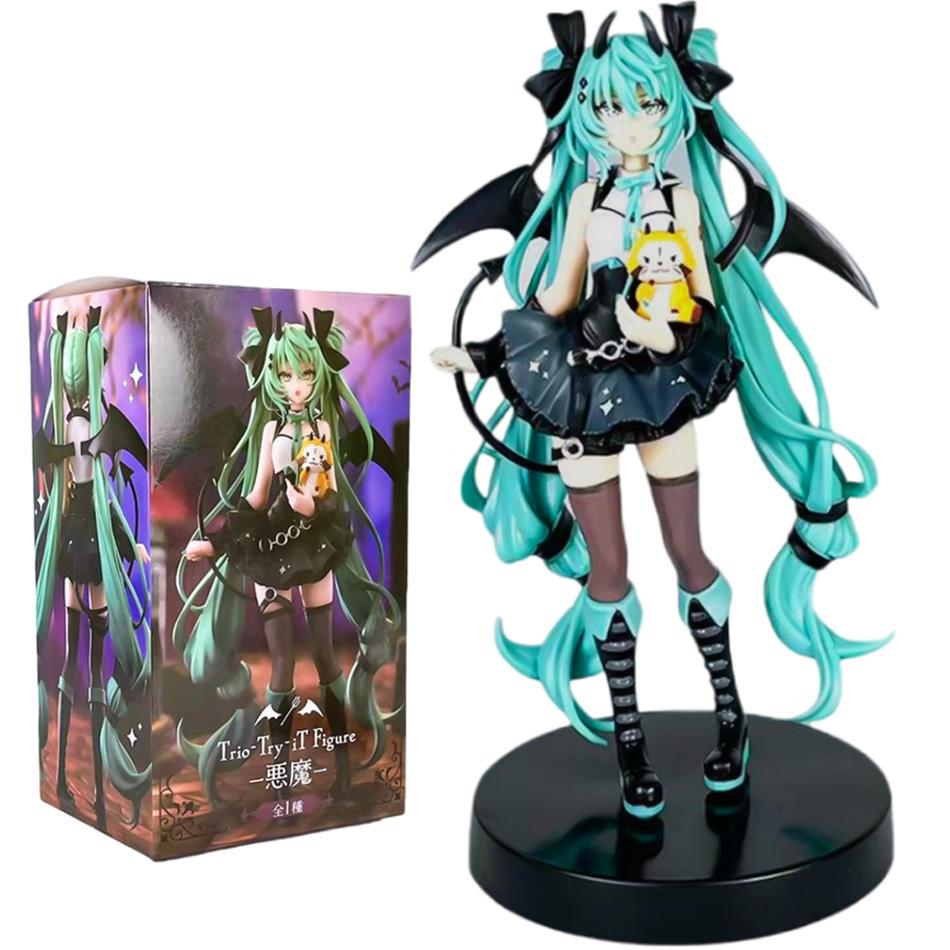 Anime Fashion Hatsune Miku Cheerleader Action Figurine Kawaii Girl Collection Ornament Model Toy New Year Gift Hot PVC Kid Friendly Entertaining Fun
