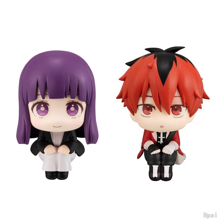 1 szt. Frieren: Frieren, po zakończeniu podróży, Figurka Anime Spójrz w górę Frieren Figurka Akcji Urocza i Urokliwa Figurka Fern/Stark Model Kolekcjonerski z PVC Zabawka