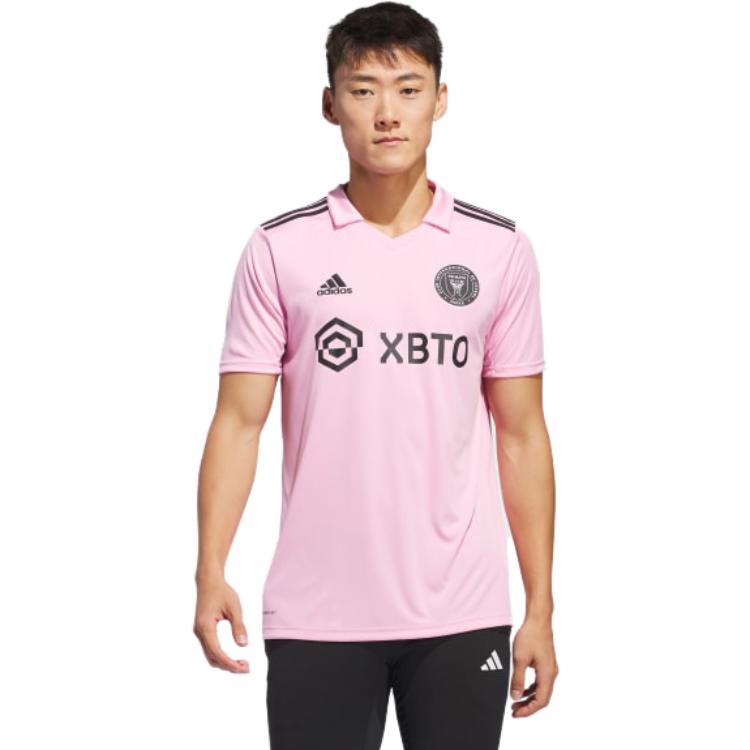 adidas Inter Miami CF Lionel Messi 22/23 Replica Home Jersey True Pink/Black Men Streetwear JE9701