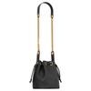 Saint Laurent Cassandre Bucket Bag In Lambskin Nero Women Bags Black 840886-1EL07-1000