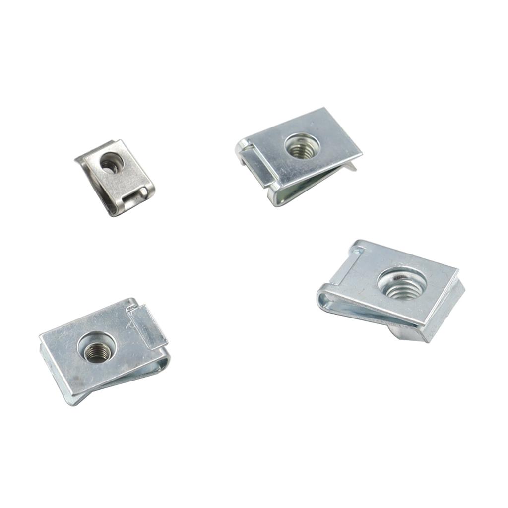 Car Fixed Self-tapping Screw Metal U-Type For Fender-Bumper Leaf Board Auto Interior Trim Panel Fastener-Metal Clip 160x