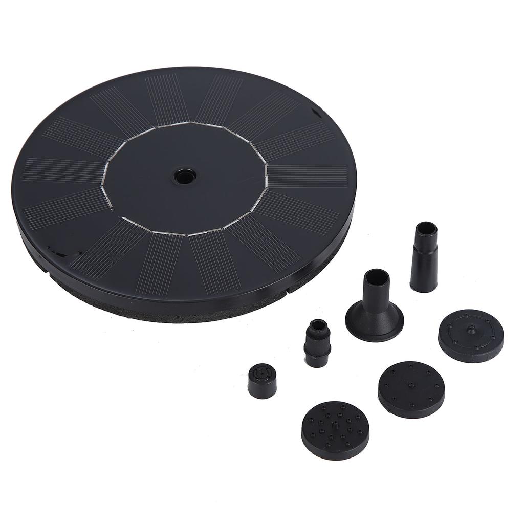 7V Solar Fountain Water Pump Outdoor Pool Decoration Garden Pond Fish Tank Solar Fountain Water Pump