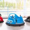 Angry Bird Licensed Waltzer Car, 12V Kids Bumper Car w/ Joysticks, Remote, Music LED Lights, Blue