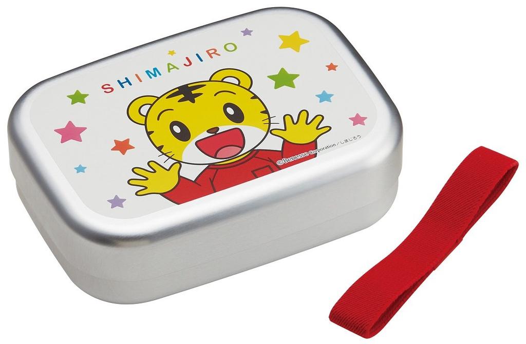 Skater Aluminum Lunch Shimajiro Made In ALB5NV Box, 370ml, Design, Japan,