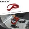 Gear Shift Knob Decor Cover Trim for Jeep Grand Cherokee 2014-2015 Carbon Fiber