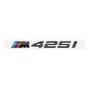 BMW Rear Emblem M Lettering Modification for 330i, 325li, 430i, 530i, 540li