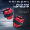 Universal Motorcycle Anti-fall Cup Aluminum Alloy Motorcycle Front Fork Cover Anti-collision Wheel Protector Modified Accessorie
