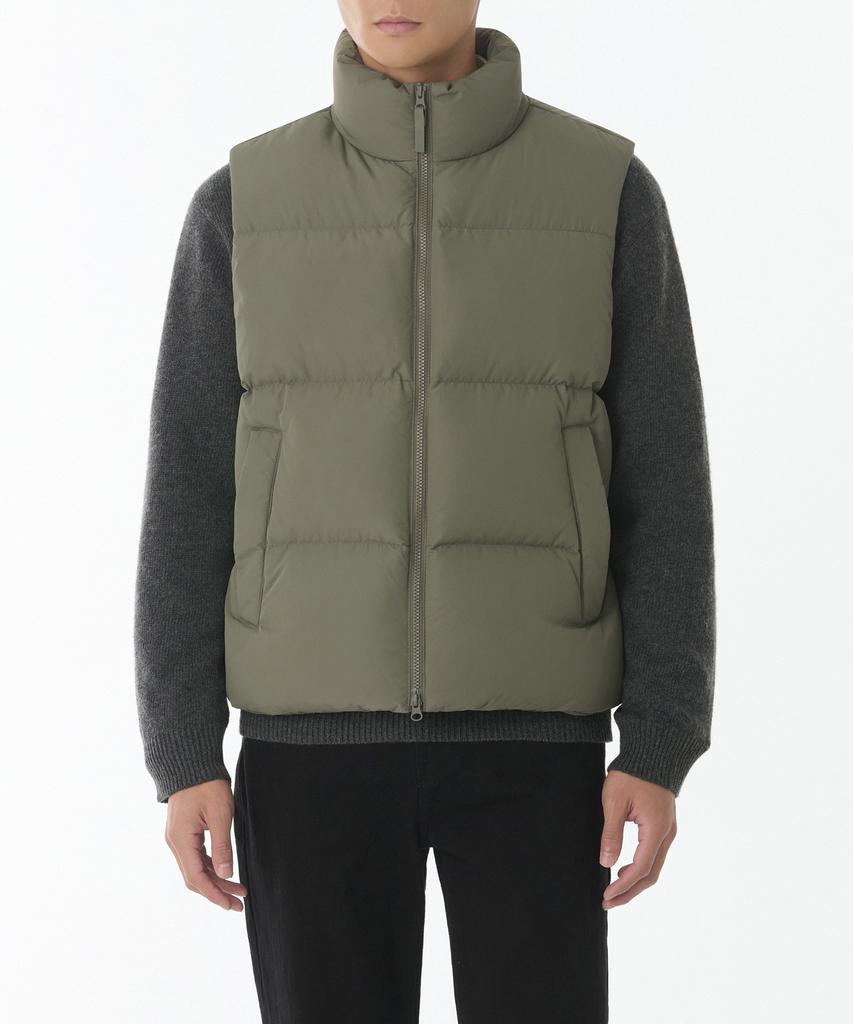 Musinsa Standard Gilet Imbottito in Piuma [Kaki]
