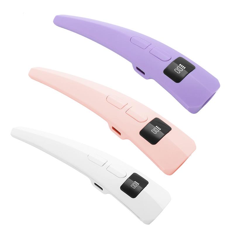 

Portable Rechargeable Mini Nail Lamp for Quick-Drying Gel Polish белый