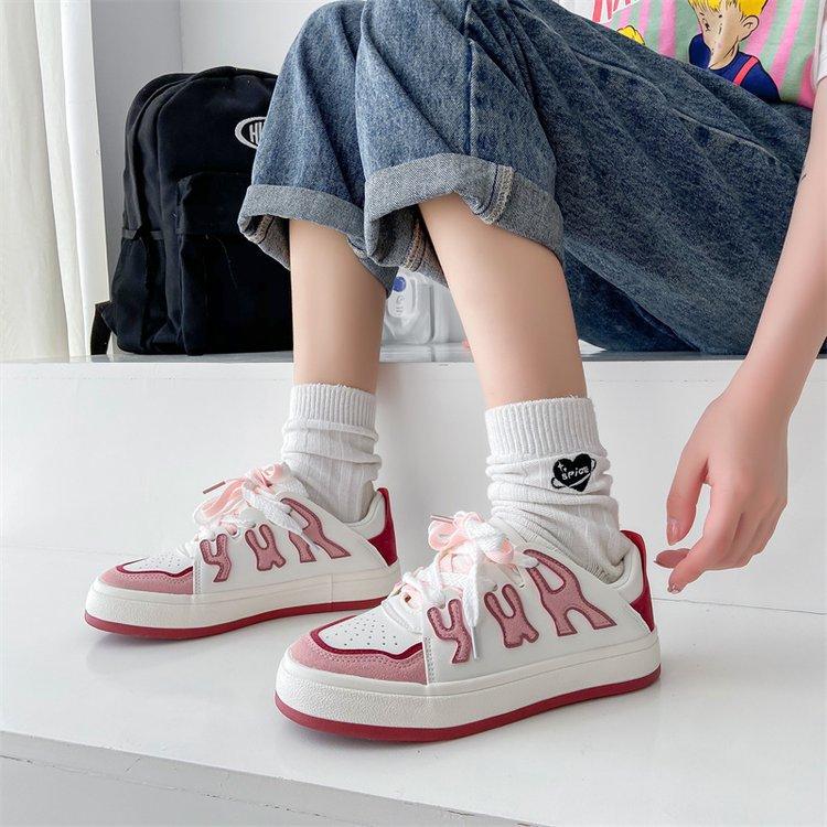 Women's Sneakers Mixed Batch  Autumn New Rubber Soft Bottom Latex Insole Lightweight Fashion Casual Sneaker Children