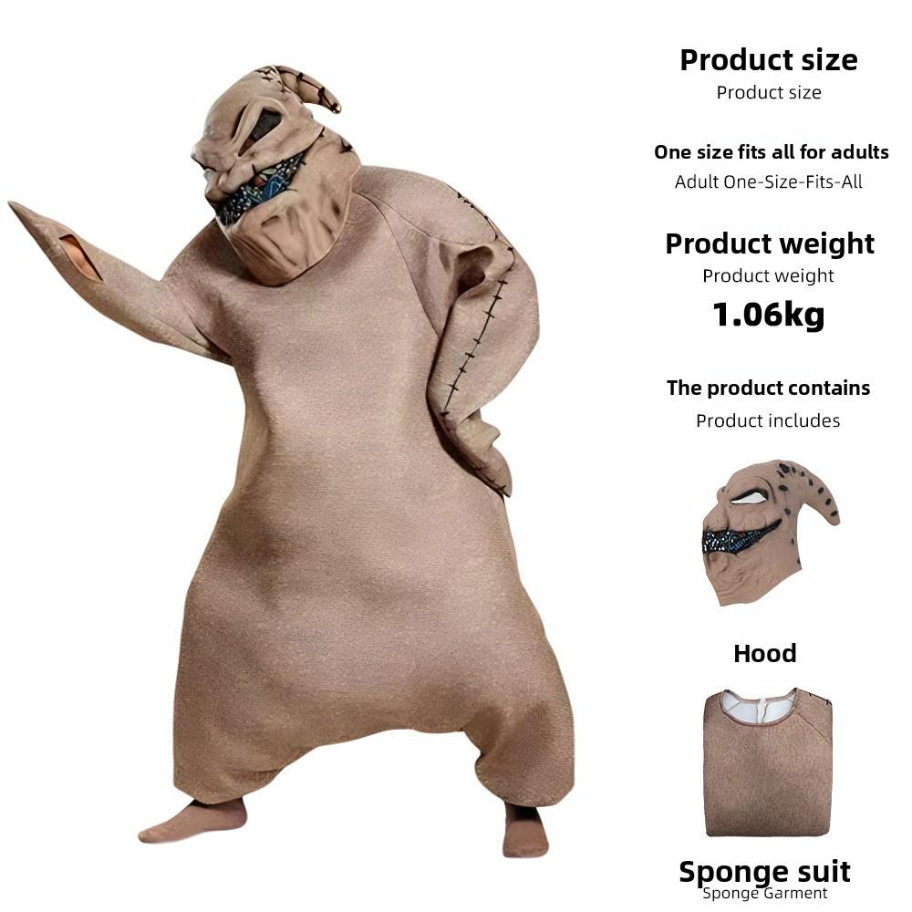

Костюм Уги для взрослых, маскарадная одежда для косплея с маской, реквизит для костюма на Хэллоуин