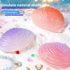 DIY Materials Stress-relieving Toys Simulated Pearl Mussel Box Gift Toy Jewelry Beaded Children's Handmade Blind Toy Beaded X7M7