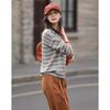Demana Women's Contrast Stripe Knit Sweater