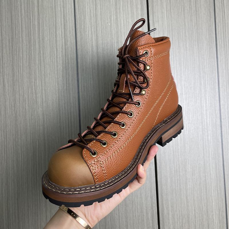 Fashion Long tube men's shoes Retro fashion American style and Party and daily work High quality height increasing Boots New 38-44