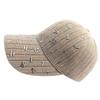 Trendy Women Sun Hat Baseball Cap with Hard Shell Duck Bill and Metal Letter Decors Low Profile Styles Hat for Daily Use  Khaki