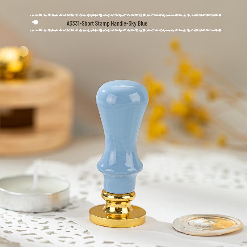 Retro Magic Academy Sealing Wax Stamp with Roman Column Handle