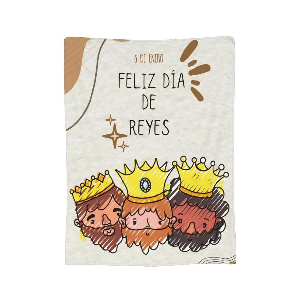 Día de los Reyes Magos Accessories Blanket Cozy Soft Throw Blankets for Bed 50x60 Inches Multiple Sizes Bedspread