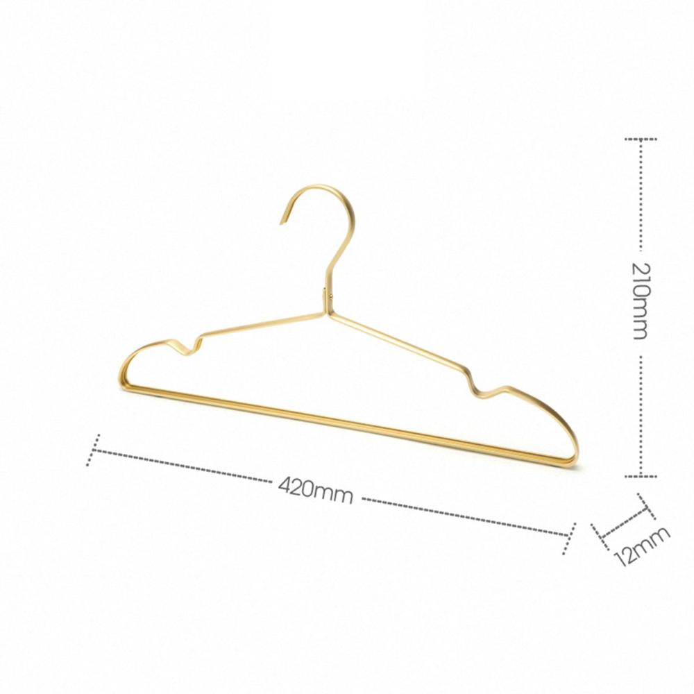 Wardrobe Hanging Luxury Anti-slip Storage Organizer Coat Hangers Drying Rack Clothes Holder
